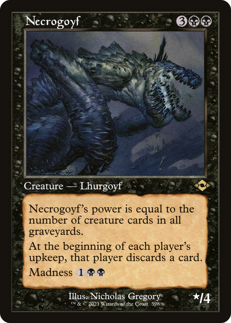 Necrogoyf (Retro Frame) (MH2-398) - Modern Horizons 2