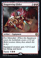 Dragonwing Glider (PRE-128) - Phyrexia: All Will Be One Promos Foil
