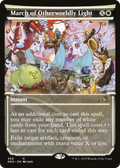 March of Otherworldly Light (Showcase) (NEO-369) - Kamigawa: Neon Dynasty: (Showcase)