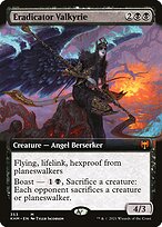 Eradicator Valkyrie (Extended Art) (KHM-353) - Kaldheim: (Extended Art) Foil