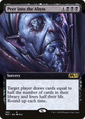 Peer Into the Abyss (Extended Art) (M21-360) - Core Set 2021: (Extended Art)