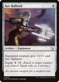 Kor Halberd (MOM-027) - March of the Machine