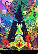 Saruman of Many Colors (Borderless Poster) (Serial Numbered) (LTR-743) - The Lord of the Rings: Tales of Middle-earth Foil
