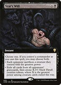 Szat's Will (Extended Art) (CMR-655) - Commander Legends: (Extended Art)
