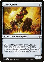 Stone Golem (BBD-247) - Battlebond Foil