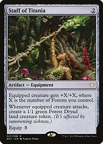 Staff of Titania (BRC-027) - The Brothers' War Commander