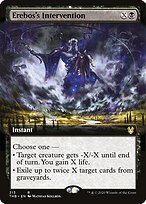 Erebos's Intervention (Extended Art) (THB-313) - Theros Beyond Death: (Extended Art)
