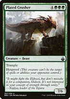 Plated Crusher (BBD-207) - Battlebond Foil
