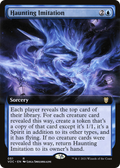 Haunting Imitation (Extended Art) (VOC-051) - Crimson Vow Commander: (Extended Art)