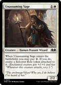 Unassuming Sage (WOE-037) - Wilds of Eldraine