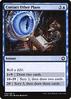 Contact Other Plane (AFR-052) - Adventures in the Forgotten Realms