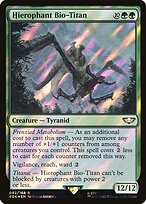 Hierophant Bio-Titan (Surge Foil) (40K-092) - Warhammer 40,000 Commander Foil