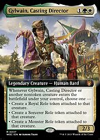Gylwain, Casting Director (Extended Art) (WOC-037) - Wilds of Eldraine Commander: (Extended Art)