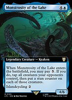 Monstrosity of the Lake (Extended Art) (LTC-105) - Tales of Middle-earth Commander: (Extended Art) Foil