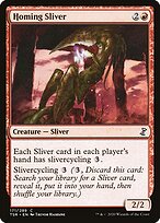 Homing Sliver (TSR-171) - Time Spiral Remastered Foil