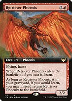 Retriever Phoenix (Extended Art) (STX-313) - Strixhaven: School of Mages: (Extended Art)