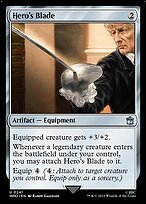 Hero's Blade (WHO-241) - Doctor Who Foil