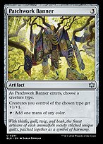 Patchwork Banner (BLB-247) - Bloomburrow Foil