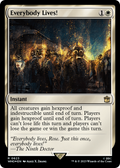 Everybody Lives! (Surge Foil) (WHO-623) - Doctor Who Foil