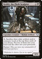 Keskit, the Flesh Sculptor (CMR-131) - Commander Legends Foil