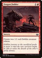 Dragon Fodder (MM3-093) - Modern Masters 2017 Foil