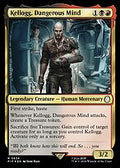 Kellogg, Dangerous Mind (Surge Foil) (PIP-634) - Fallout Foil