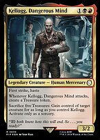 Kellogg, Dangerous Mind (Surge Foil) (PIP-634) - Fallout Foil