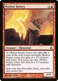 Molten Sentry (RAV-136) - Ravnica: City of Guilds Foil