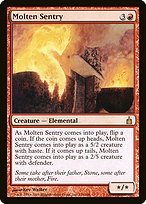 Molten Sentry (RAV-136) - Ravnica: City of Guilds Foil