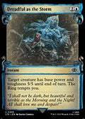 Dreadful as the Storm (Showcase Scrolls) (LTR-499) - The Lord of the Rings: Tales of Middle-earth: (Showcase) Foil