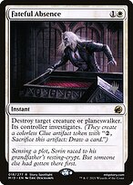 Fateful Absence (PPMID-18P) - Innistrad: Midnight Hunt Promos