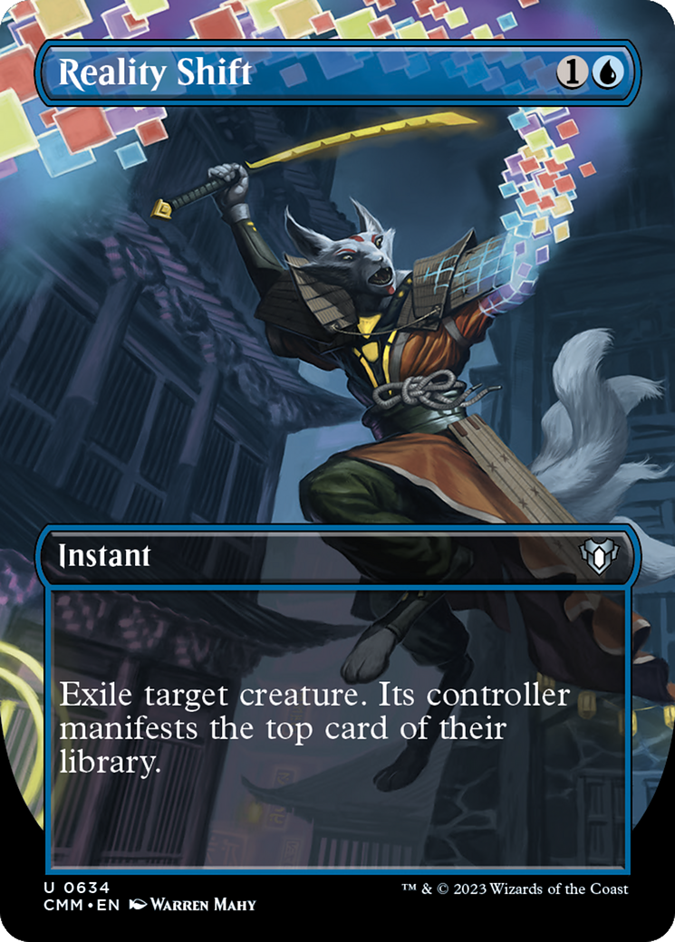 Reality Shift (Borderless) (CMM-634) - Commander Masters (Borderless)