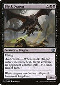 Black Dragon (AFR-090) - Adventures in the Forgotten Realms Foil