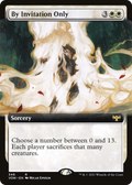 By Invitation Only (Extended Art) (VOW-346) - Innistrad: Crimson Vow: (Extended Art) Foil