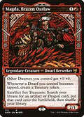 Magda, Brazen Outlaw (Showcase) (KHM-312) - Kaldheim: (Showcase) Foil