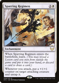Sparring Regimen (STX-029) - Strixhaven: School of Mages