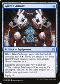 Giant's Amulet (KHM-059) - Kaldheim Foil