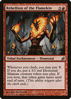 Rebellion of the Flamekin (LRW-188) - Lorwyn Foil