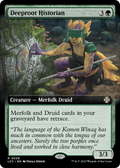 Deeproot Historian (Extended Art) (LCC-059) - The Lost Caverns of Ixalan Commander: (Extended Art)