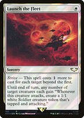 Launch the Fleet (Surge Foil) (40K-188) - Warhammer 40,000 Commander Foil