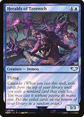 Heralds of Tzeentch (Surge Foil) (40K-023) - Warhammer 40,000 Commander Foil
