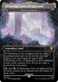 Glittering Caves of Aglarond - Gemstone Caverns (LTC-364) - Tales of Middle-earth Commander / Glittering Caves of Aglarond (Borderless) Foil