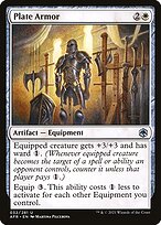 Plate Armor (AFR-032) - Adventures in the Forgotten Realms Foil