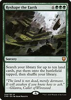 Reshape the Earth (CMR-249) - Commander Legends