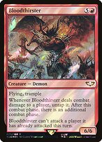 Bloodthirster (Surge Foil) (40K-073) - Warhammer 40,000 Commander Foil