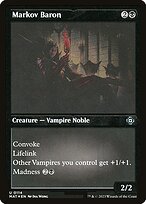 Markov Baron (MAT-114) - March of the Machine: The Aftermath Etched Foil