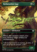 Reclamation Sage (Borderless) (FDN-340) - Foundations Foil