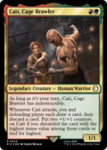 Cait, Cage Brawler (Surge Foil) (PIP-624) - Fallout Foil