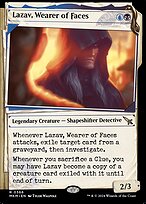 Lazav, Wearer of Faces (Showcase) (0366) (MKM-366) - Murders at Karlov Manor: (Showcase) Foil