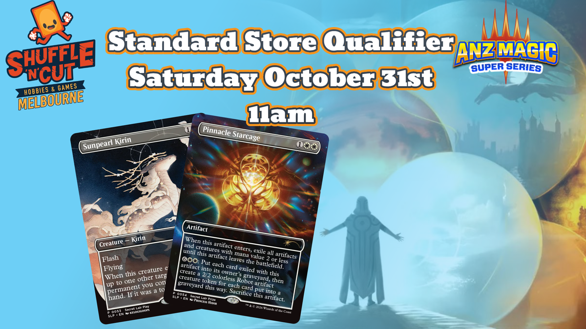 MTG ANZ Super Series Modern Qualifier Cycle 14 Standard Win a Box